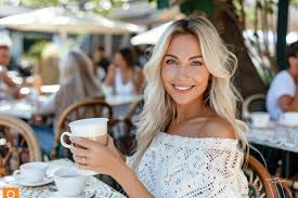 Sharing a cup of joe!
